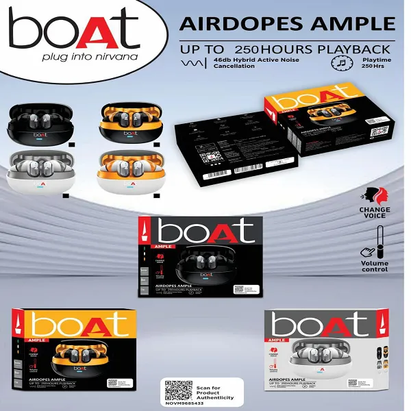 BOAT AIRDOPES AMPLE