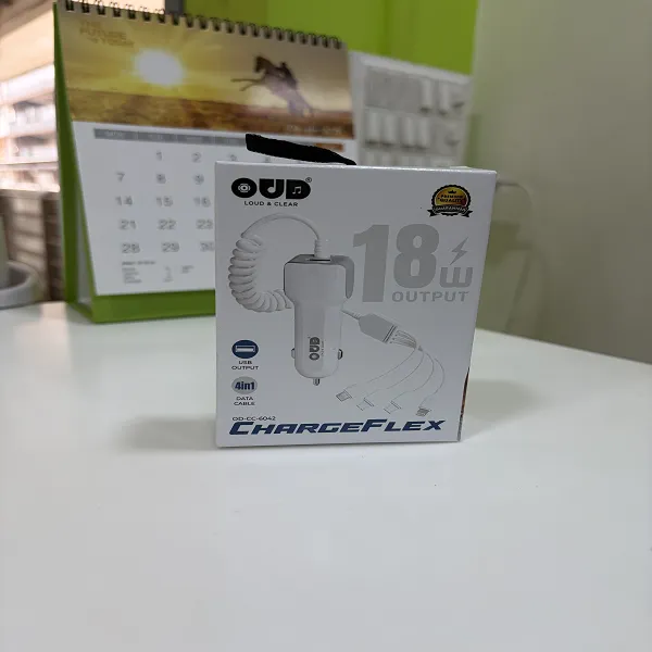 OUD CHARGEFLEX 4-IN-1 CAR CHARGER