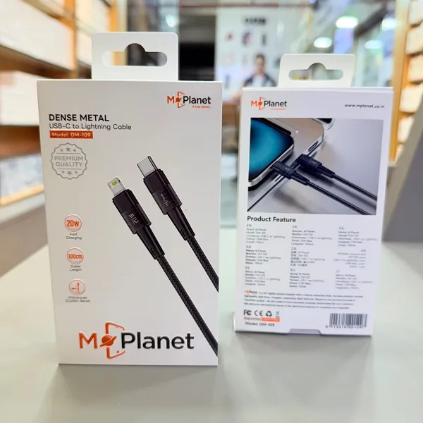 DENSE METAL DM-109 TYPE C TO IPHONE DATA CABLE