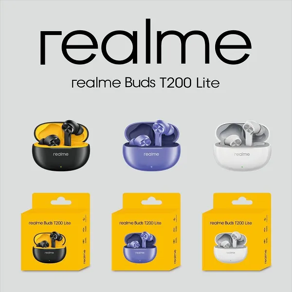 REALME BUDS T200 LITE EARBUDS