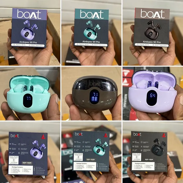 BOAT AIRDOPES 181 PRO PREMIUM QUALITY EARBUDS