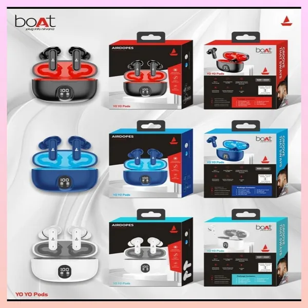 BOAT YO YO PODES WIRELESS EARBUDS