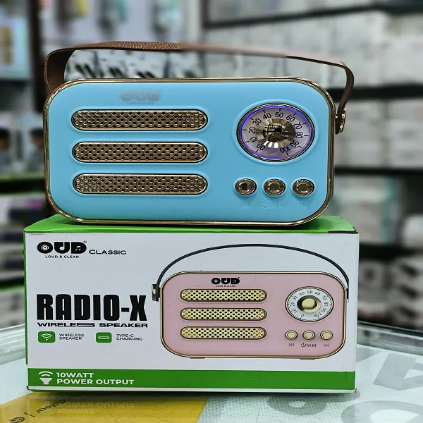 OUD CLASSIC RADIO-X WIRELESS BLUETOOTH SPEAKER