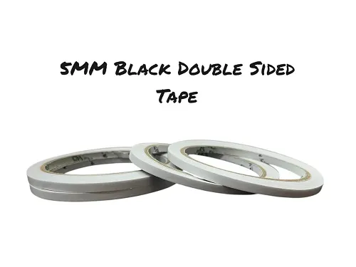 5 MM BLACK DOUBLE TAPE