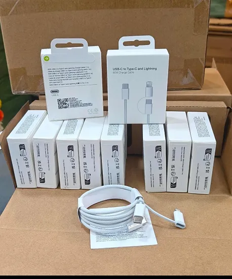 IPHONE 3 IN 1 CABLE USB-C TO C AND LIGHTNING