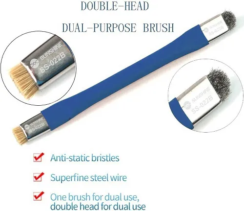 SS 022B DOUBLE- HEAD BRUSH