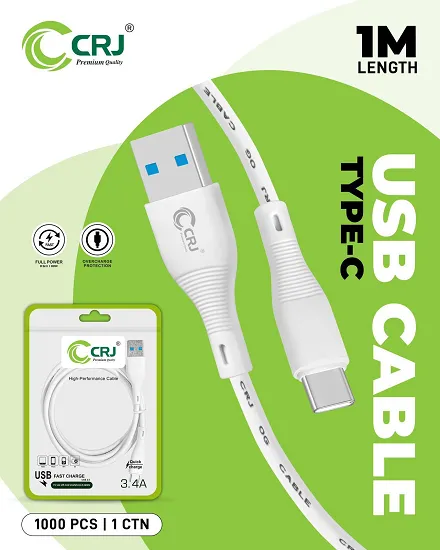 CRJ 3.4AMP TYPE- C PREMIUM QUALITY DATA CABLE