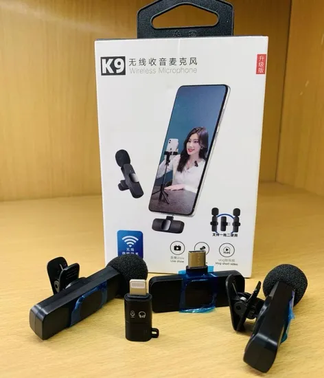 K9 DUAL WIRELESS VLOGGING MICROPHONE
