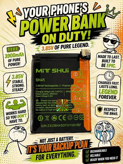 MITSHUI MI BATTERY 1 YEAR WARRANTY PREMIUM QUALITY