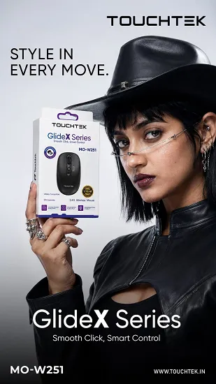 NEW TOUCHTEK GLIDE - X SERIES MOUSE MO - 251 WIRELESS PREMIUM QUALITY