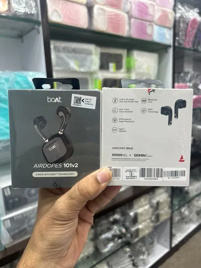 NEW BOAT AIRDOPES 101 V2 ORIGINAL BUDS