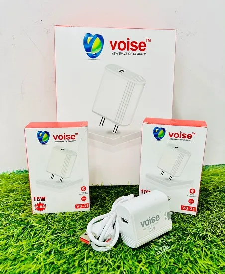 NEW VOISE 18W VS-31 TYPE C FAST CHARGER PREMIUM QUALITY WITH WARRANTY