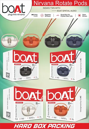 NEW BOAT NIRVANA ROTATE BUDS HARD PACKING PREMIUM QUALITY